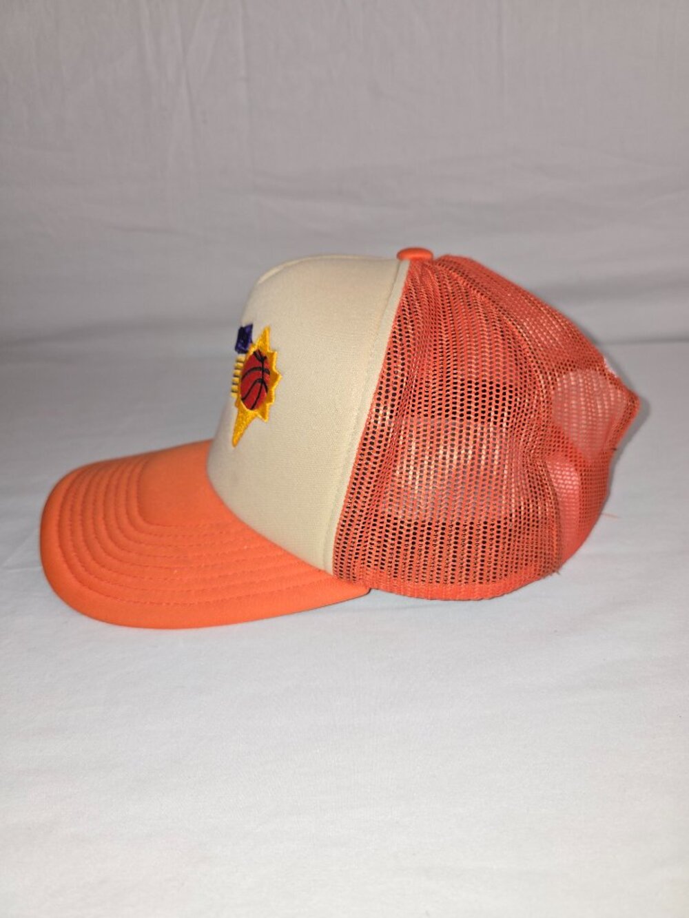 Mitchell & Ness Phoenix Suns Trucker SnapBack Hat Cap Mesh NBA - Picture 5 of 8